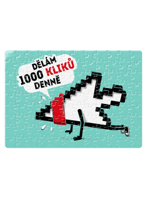 Klikař puzzle White