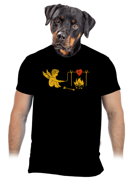 Amorek pánské tričko Black