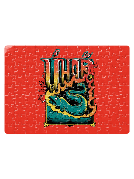 Úhoř puzzle White