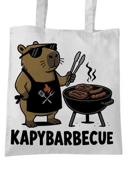 Kapybarbecue taška White
