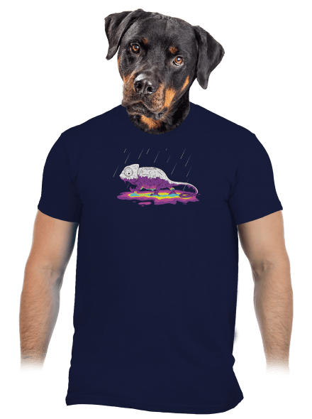 Odkryté tajemství pánské tričko Navy