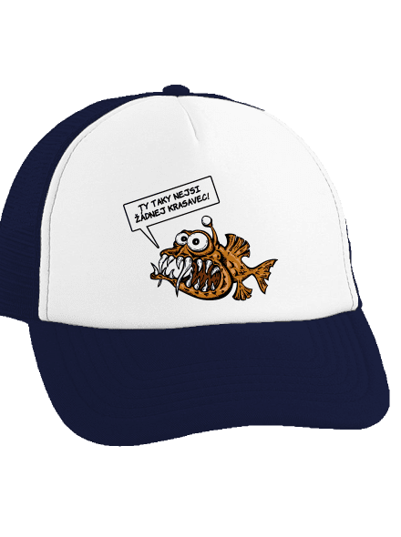 Mořský ďas kšiltovka truckerka French Navy cap