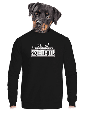 unisex mikina bez kapuce