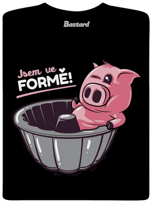 Ve formě pánské dlouhý rukáv Black