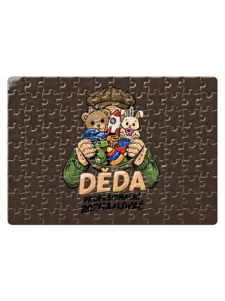 Děda rozmazlovač puzzle White