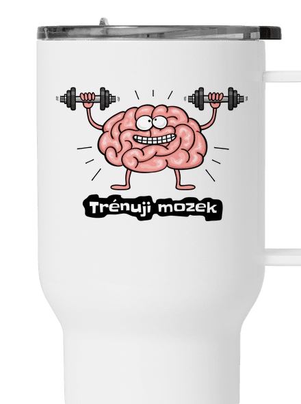 Trénuji mozek termohrnek White