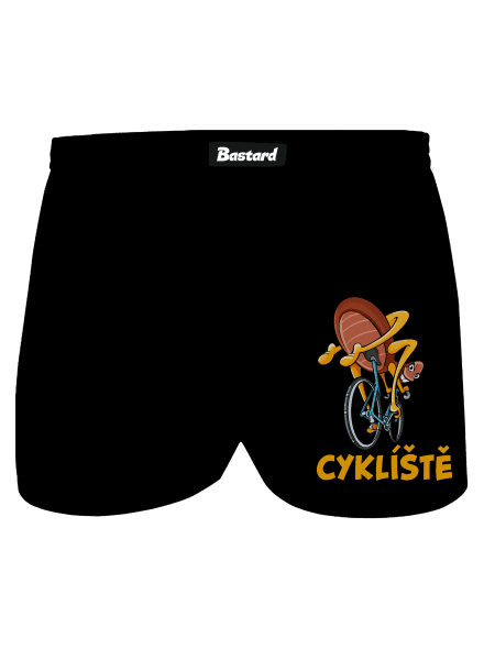 Cyklíště pánské trenky Black