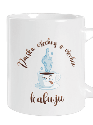Všechno kafuju velký hrnek White