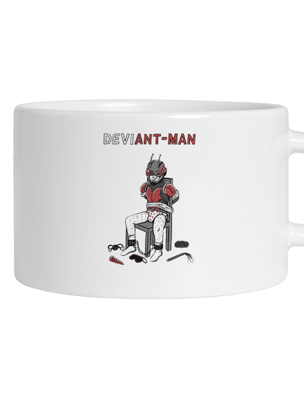 DeviAnt-man hrnek makronka White