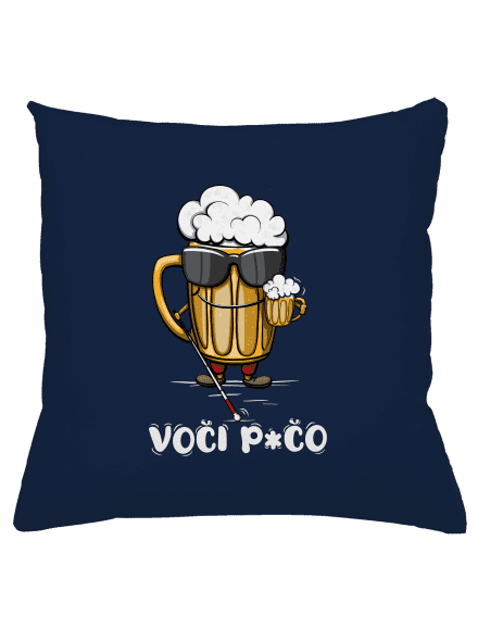 Voči p*čo polštář Dark Navy