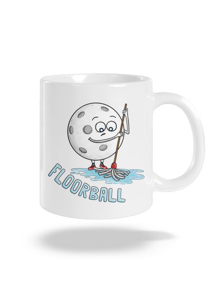 Floorball klasický hrnek White