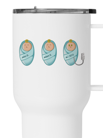 AI baby termohrnek White