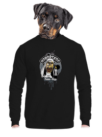 unisex mikina bez kapuce