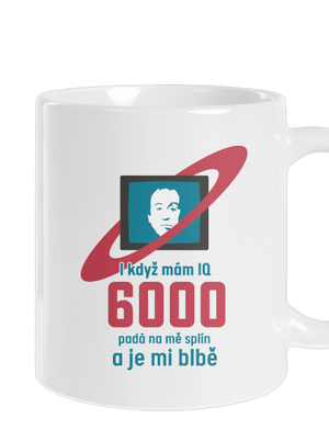 IQ 6000 klasický hrnek White