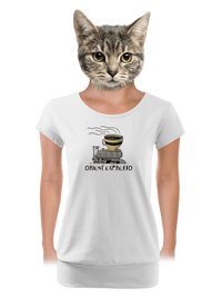 dámské tričko s lemem