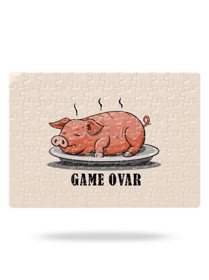 Game ovar puzzle White