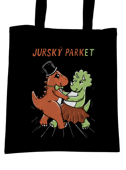 Jurský parket taška Black