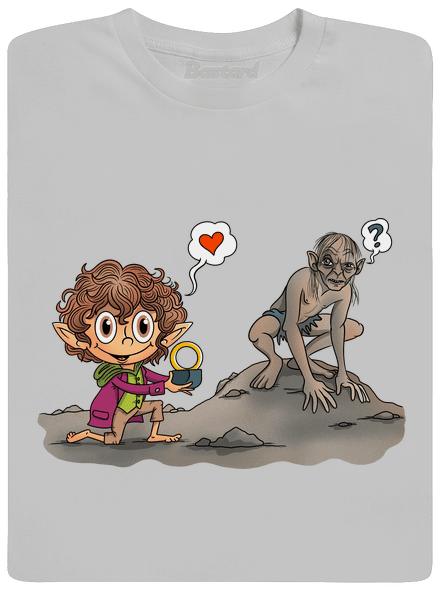 Zamilovaný Frodo pánské tričko Pacific Grey