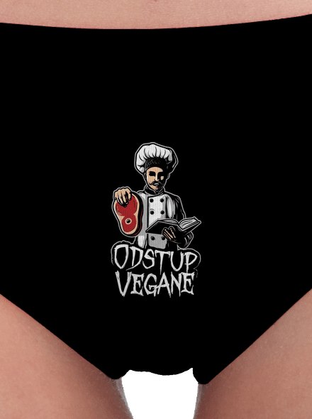 Odstup vegane dámské kalhotky Black