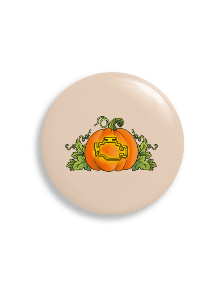 Strašidelný Halloween placka uni