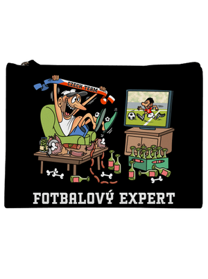 Fotbalový expert taštička Black