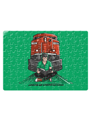 Studentská kolej puzzle White