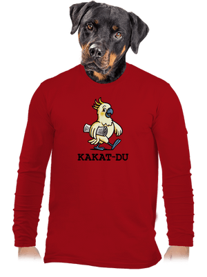 Kakat-du pánské dlouhý rukáv Red