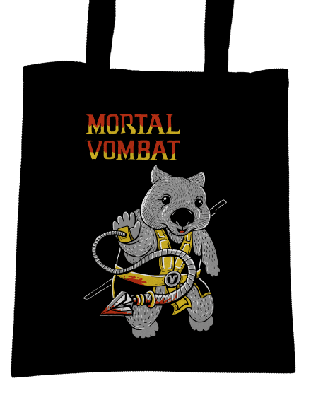 Mortal Vombat taška Black