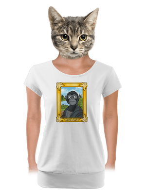 dámské tričko s lemem