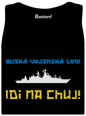 Ukrajina - Lodi idi na chuj dámské tílko klasické Black