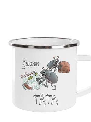 Jsem táta a máma plecháček White