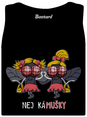 Nej kámušky dámské tílko klasické Black