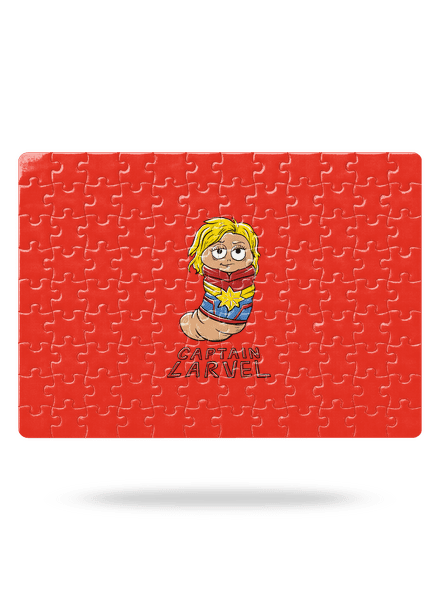 Captain Larvel puzzle White