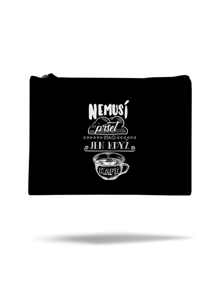 Milovník kávy taštička Black