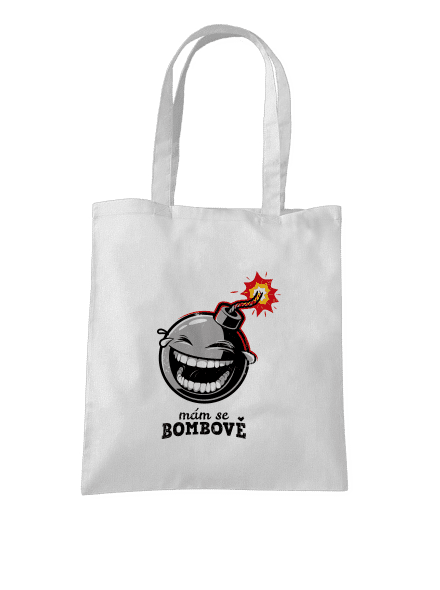 Mám se bombově taška White