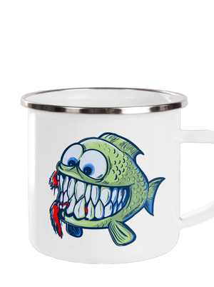 Hladová rybka plecháček White