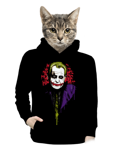Zeman Joker dámská mikina klokanka Black