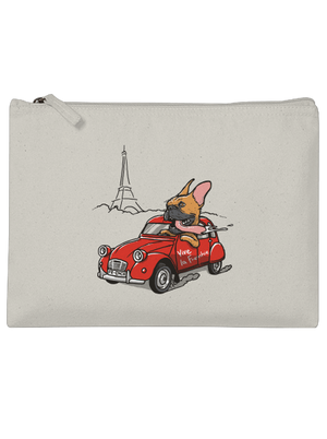 Francouzský buldoček taštička Stracciatella