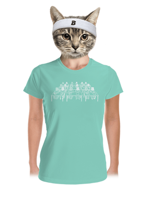 Cimrman: Debil, blbeček dámské sportovní tričko Mint Mal