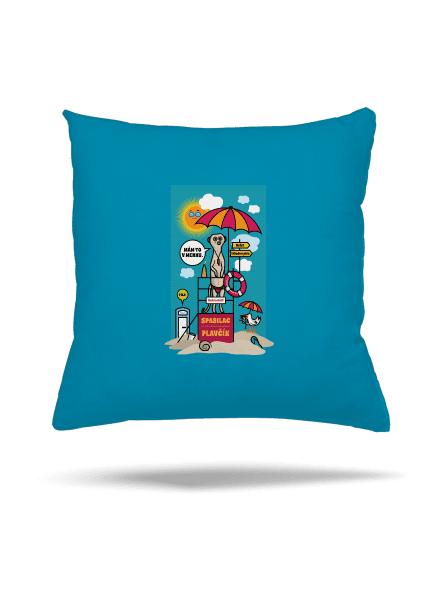Plavčík polštář Blue Turquoise