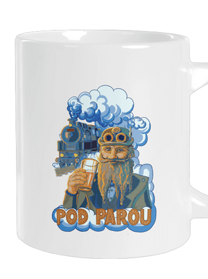 Pod parou velký hrnek White