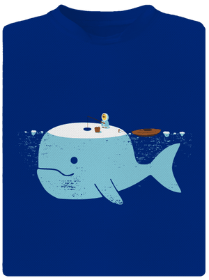 Rybaření  pánské sportovní tričko Royal Blue Mal