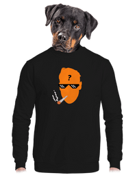 unisex mikina bez kapuce