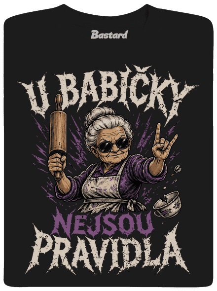 U babičky pánské tričko Black