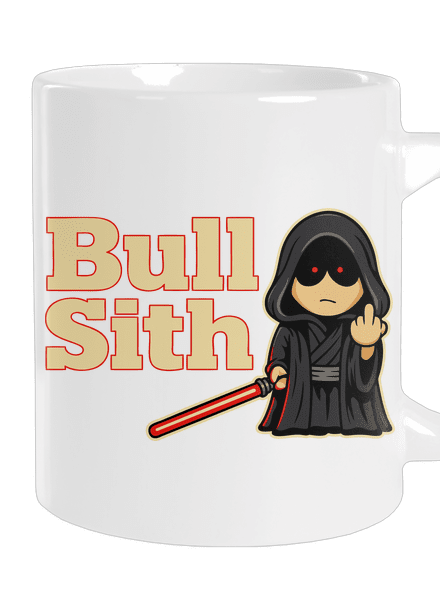 Bull sith velký hrnek White