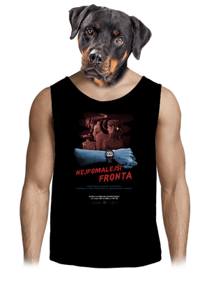 B13: Nejpomalejší fronta pánské tílko Black