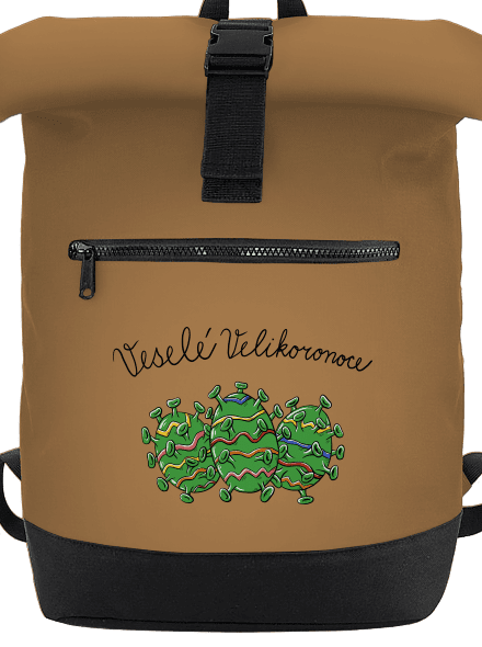 Veselé Velikoronoce batoh Caramel