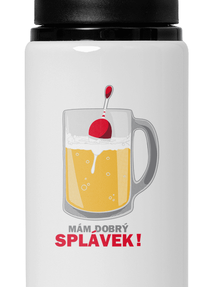 Splávek lahev na vodu White