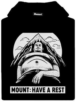 Mount have a rest dětská mikina klokanka Black