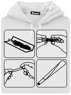 Joint dámská mikina klokanka White